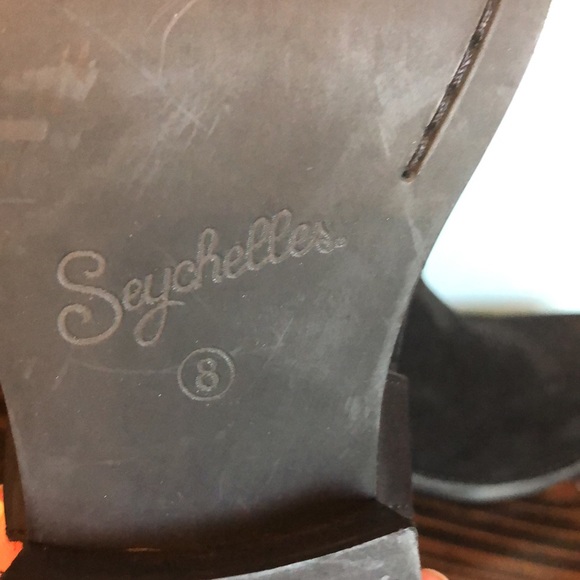 Seychelles charming ankle bootie in black suede - Picture 11 of 13
